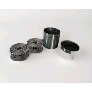 Simmon Omega Vintage Stainless Steel Film Development Tank With Reel